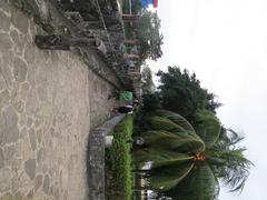 Top of the eastern wall of Fort San Pedro from Bastion San Miguel