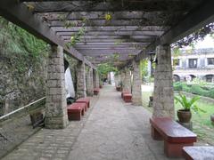 southern colonnade of Fort San Pedro in Cebu City