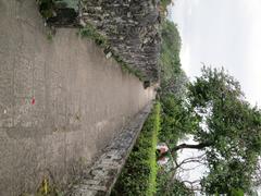 Top of the southern wall of Fort San Pedro in Cebu City viewed from Bastion Ignacio de Loyola