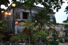 view of Fort San Pedro entrance from ground level