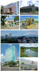 A montage of Davao City, Philippines