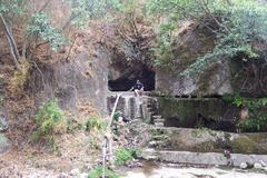 El Encanto thermal baths panoramic view