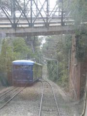 Tibidabo funicular crossing