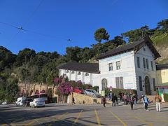 Funicular railway with scenic view