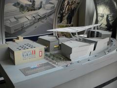 Model of future expansion plans for the National World War II Museum