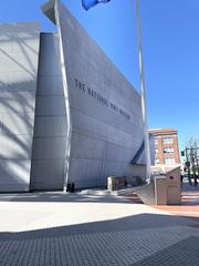 Entrance to the National World War II Museum in New Orleans