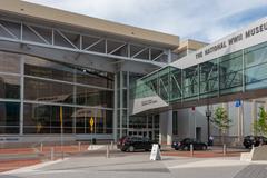 National WWII Museum facade in New Orleans, May 2017