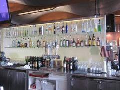 Bar at American Sector restaurant in the National World War II Museum, New Orleans