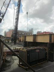 Construction of a building at the National World War II Museum in New Orleans