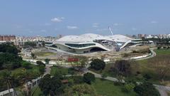 Wei Wu Ying Arts and Cultural Center in Kaohsiung, Taiwan, taken on April 17, 2016