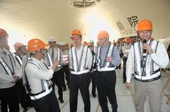 Premier Chang inspected the Wei Wu Ying Art and Culture Center construction