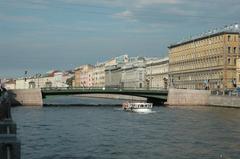 Leshtukov bridge across Fontanka river in St Petersburg