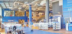 interior of a Cultura store in Bordeaux