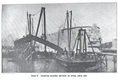 Longfellow Bridge under construction