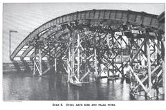 Longfellow Bridge under construction