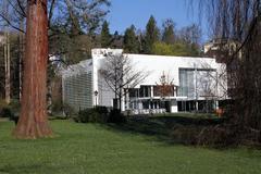 Museum Frieder Burda exterior view with Sequoia artwork in Baden-Baden