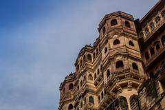 A view of the Mehrangarh Fort, Jodhpur