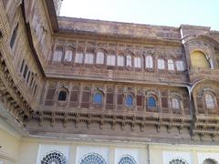 Beautiful design of the Jodhpur Fort in Rajasthan