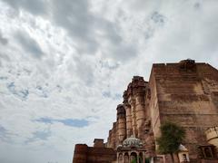 Mehrangarh Fort view from the outside