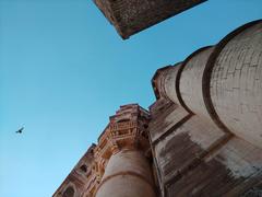 Mehrangarh Fort framed against the sky