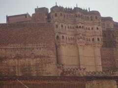 Full view of Mehrangarh Fort