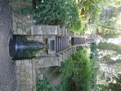 Cascada de la Font del Gat in Jardins Laribal, Montjuïc, Barcelona