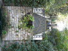 Jardins Laribal staircase in Montjuïc