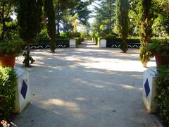 Jardins de Laribal, Montjuic, Barcelona in July 2014