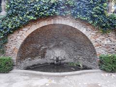 Fuente del Sátiro in Laribal Gardens