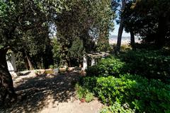 View of Jardins de Laribal in Montjuïc, Barcelona