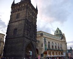 Powder Tower in Prague, Czech Republic