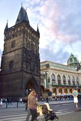 The Powder Tower in Prague, Czech Republic