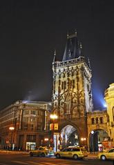 Prague Powder Tower in daylight