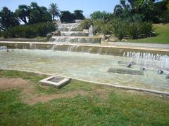 Gardens Mirador de l'Alcalde in Montjuïc Barcelona