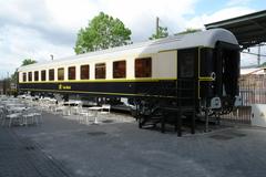 train display at Train World museum in Brussels