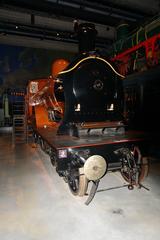 exhibit at Train World railway museum in Brussels