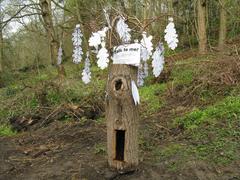 Talking tree in the Hermitage of Braid