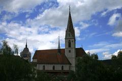 Stadtkirche und Stadtturm von Baden AG