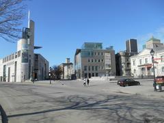 Pointe-à-Callière museum complex in Montreal