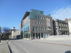 Pointe-à-Callière museum and La Maison-des-Marins in Montreal