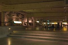 Basement of the Pointe-à-Callière museum, Montreal