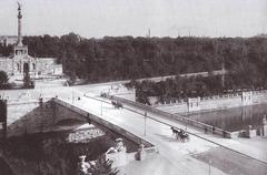 Luitpold Bridge in Munich, Germany