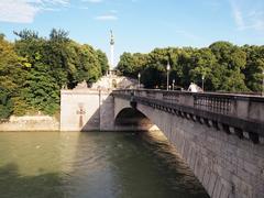 Munich bridge over water