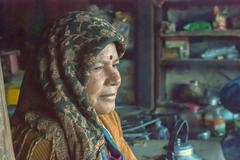 Tribal woman running a tea shop in Chamoli, Uttarakhand