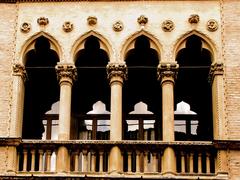 Vicenza Palazzo Caldogno da Schio Ca' d'oro quadrifora