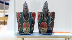 Yoruba Ere Ibeji twin statues from Nigeria