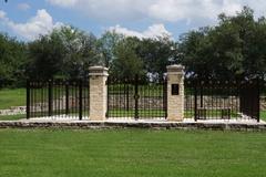 Burial Plot at the Bush Library in 2016