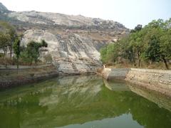 Pond at Chandragiri Fort, Andhra Pradesh