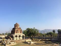 temple in Chandragiri Lower Fort opposite to Raja Mahal palace