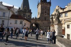 Charles Bridge in Prague, Czech Republic